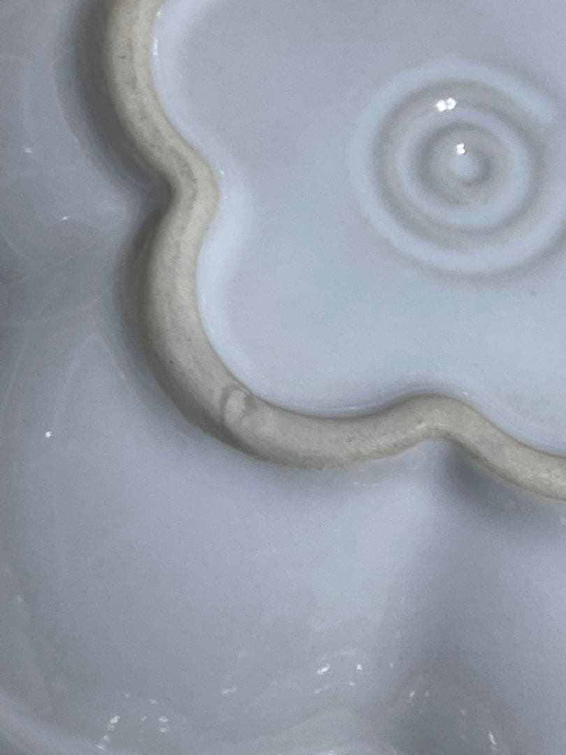 ほぼ新品未使用　ル・クルーゼ　フラワーボウル　シュガーピンク？　５枚セット　（2