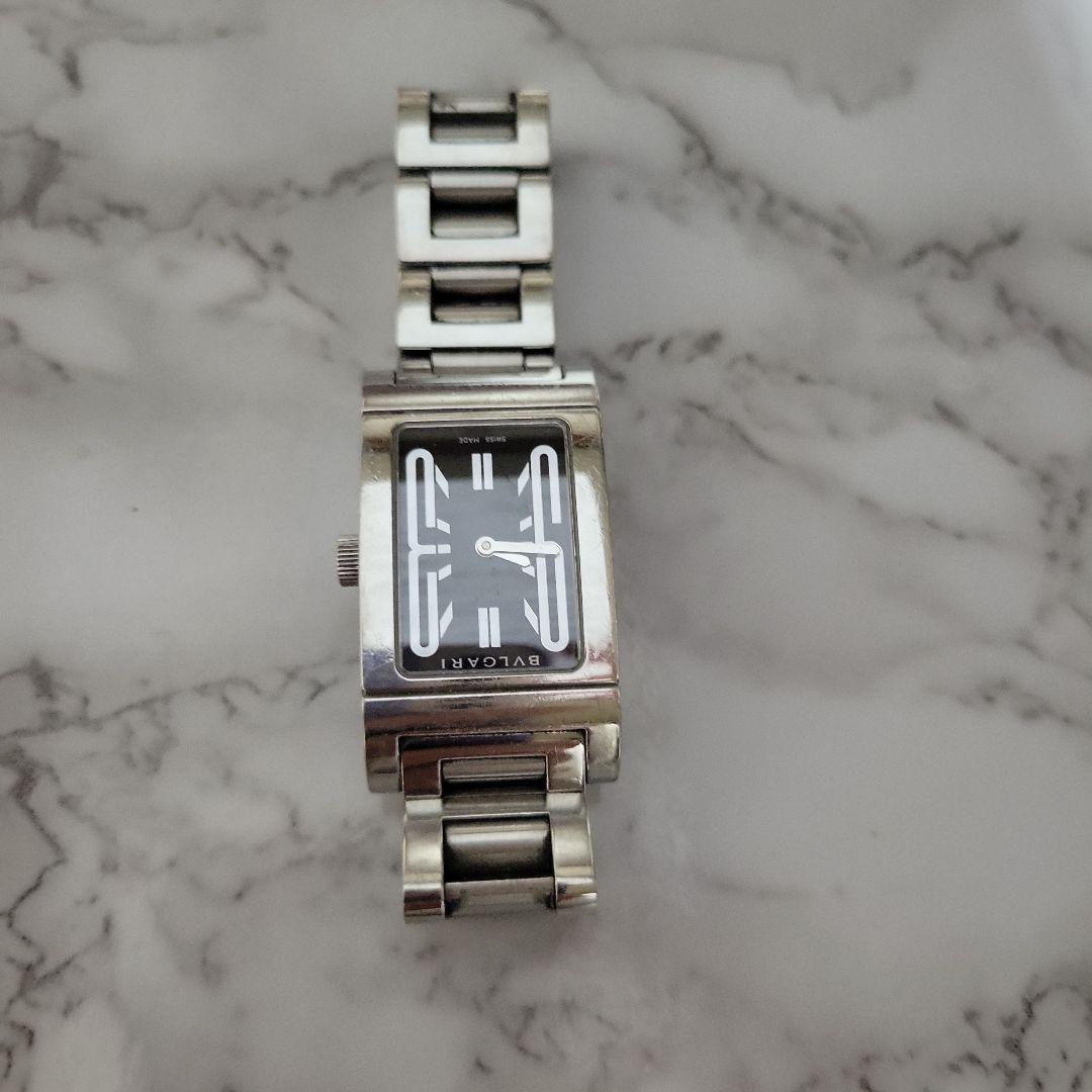 ジャンク品 BVLGARI Rectangular 腕時計