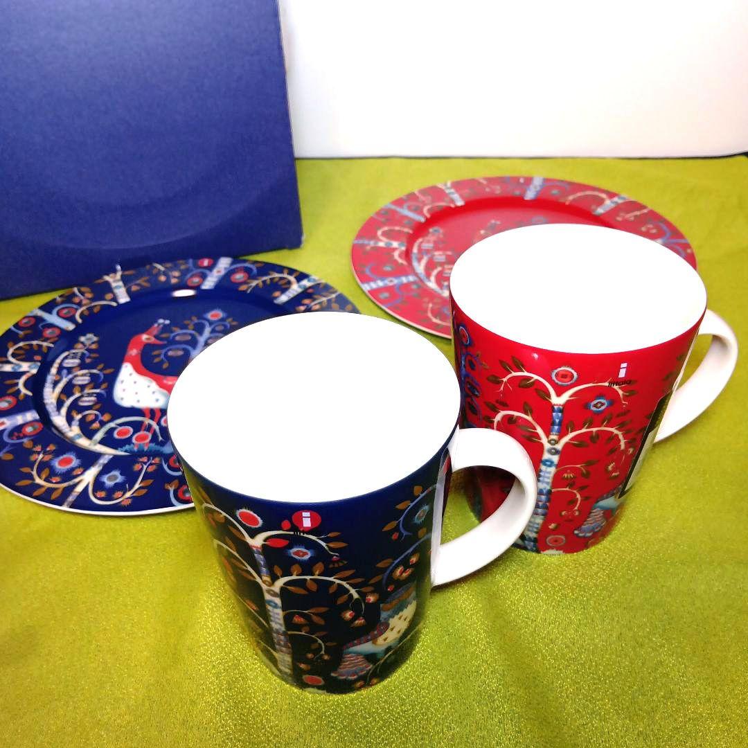  Taika イッタラ タイカ マグカップ プレート セット ペア