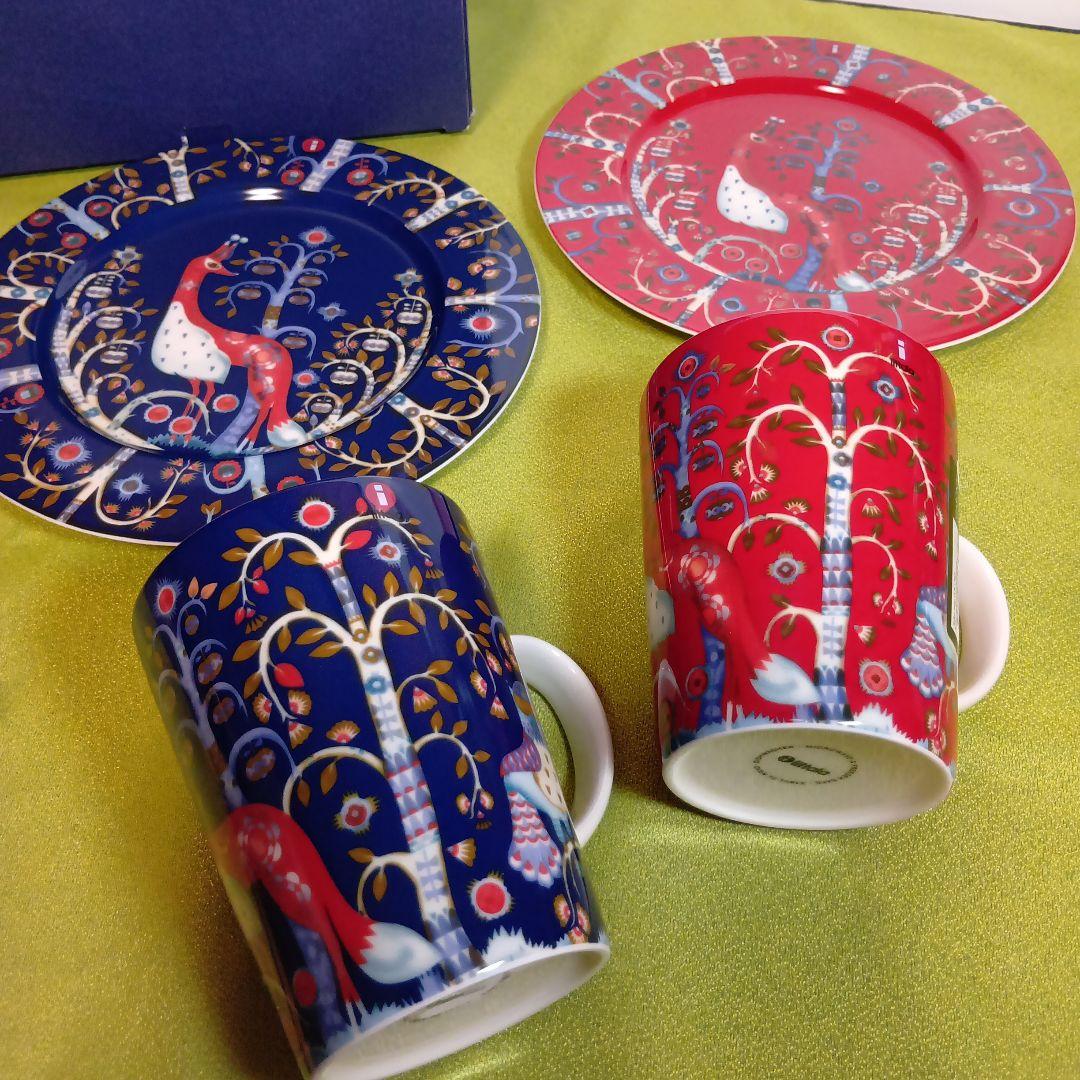  Taika イッタラ タイカ マグカップ プレート セット ペア