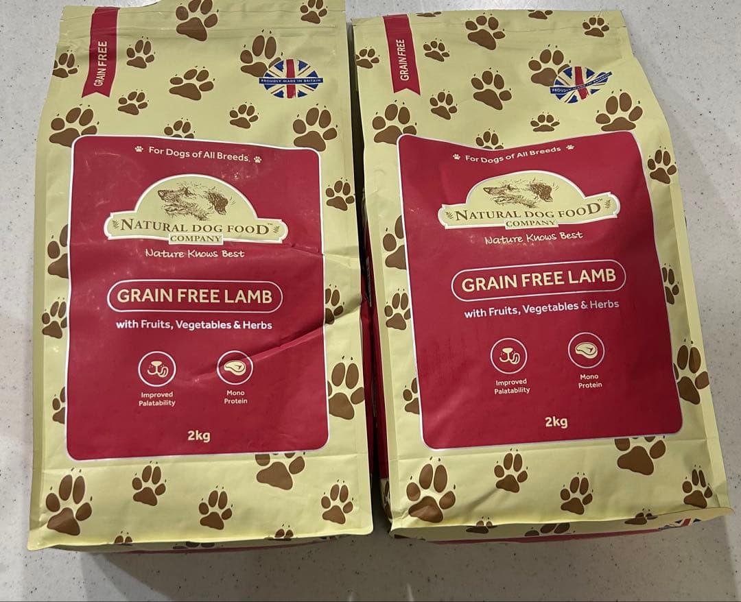 アランズナチュラルドッグフード 2kg✖️2