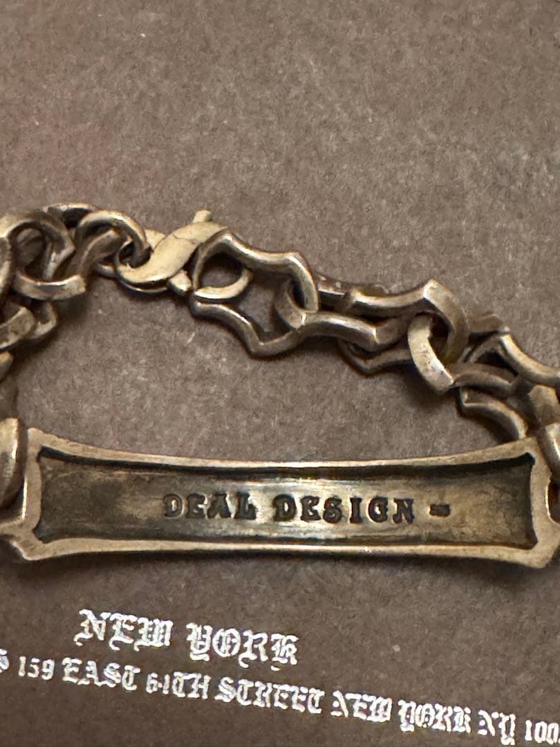 ディールデザイン　シルバーブレスレット