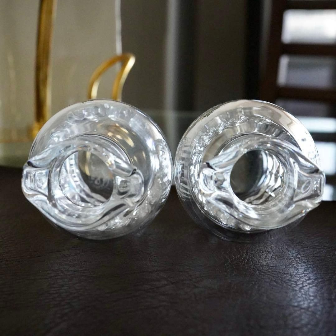 希少オールドバカラBACCARATバッキンガム★オイル＆ヴィネガー★調味料ボトル