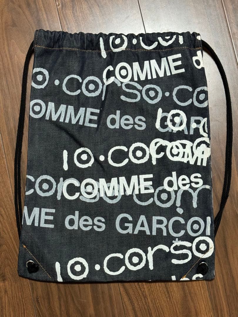 ジュンヤワタナベマン　コルソコモ　コムデギャルソン デニム ナップサック バッグ
