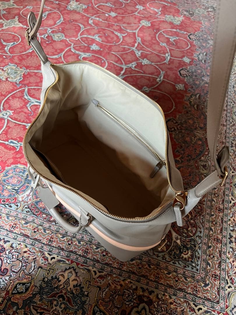 英国王室御用達　SMYTHSON スマイソン　2way レザーボストン