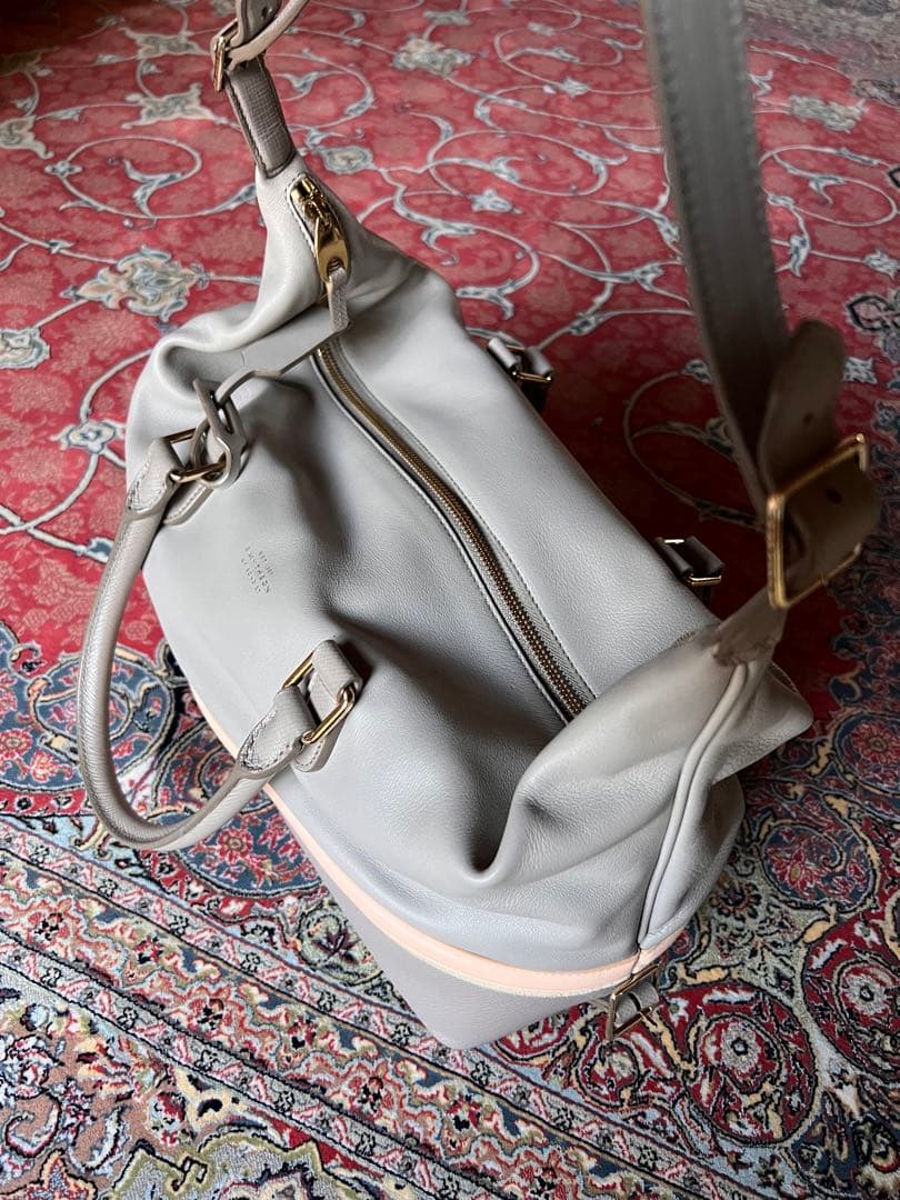 英国王室御用達　SMYTHSON スマイソン　2way レザーボストン