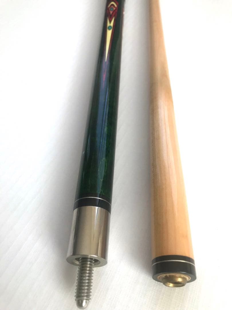 ビリヤードキュー ヨーロッパMAXTON 21oz ヴィンテージキュー使用感少♪