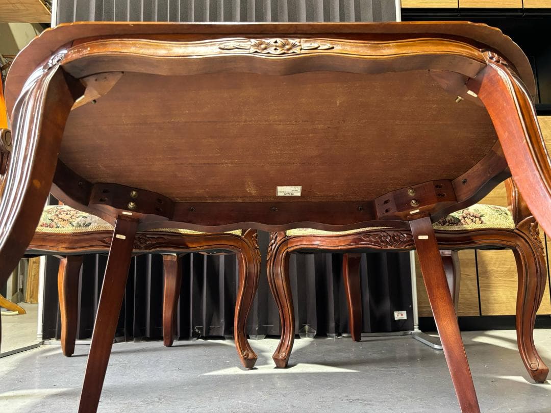 アンティーク 猫脚センターテーブル、ローテーブル ヴィンテージUsed