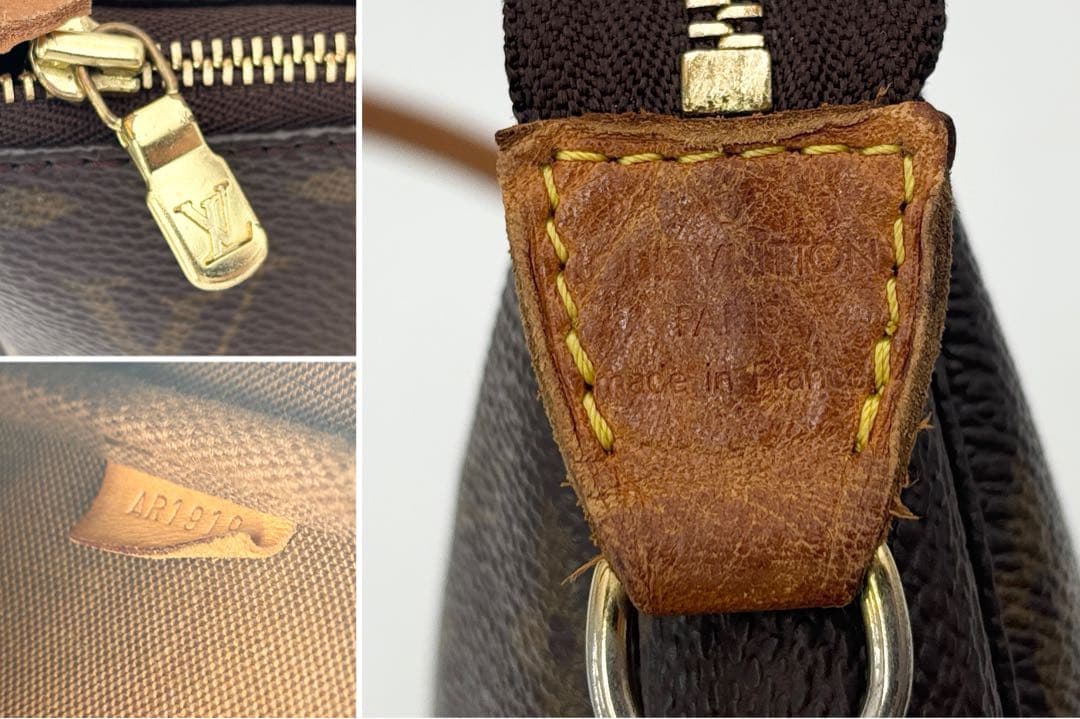 ルイヴィトン モノグラム M51980 ポシェット アクセソワール ポーチ