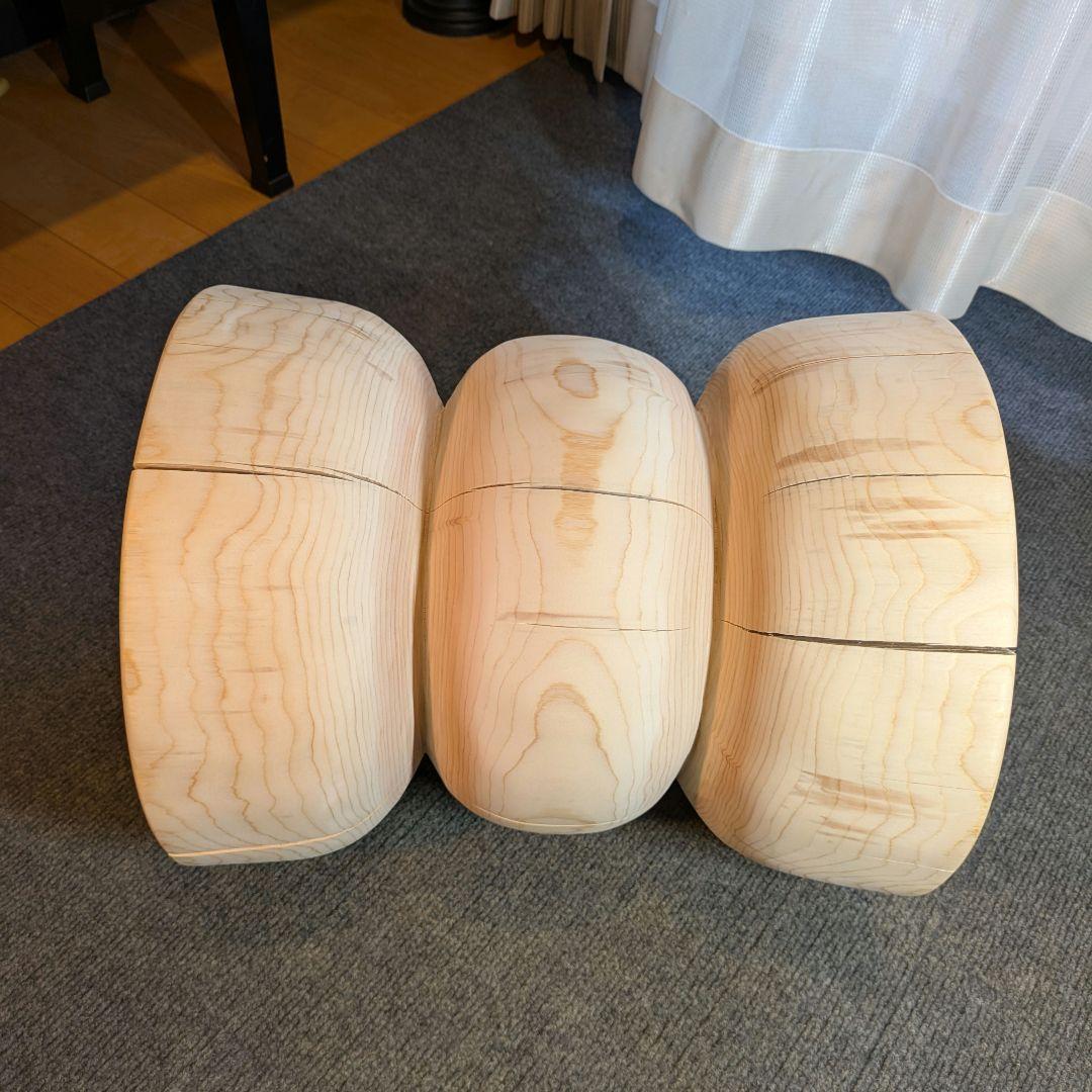 ☆pocky 様確専用　檜　切り株　丸太　椅子　スツール 高さ約40.5㎝