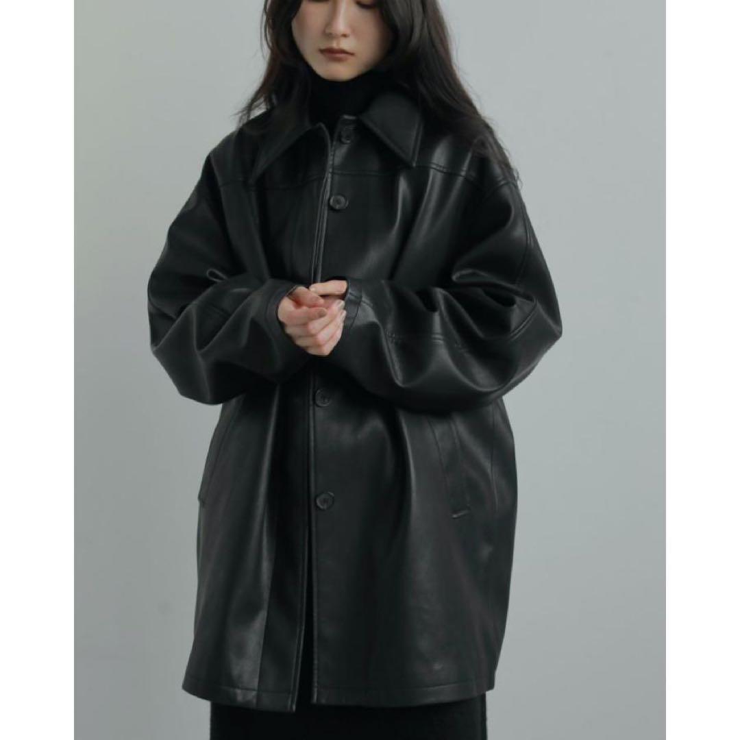 ジャケット・アウター Ecoleather Over Jacket