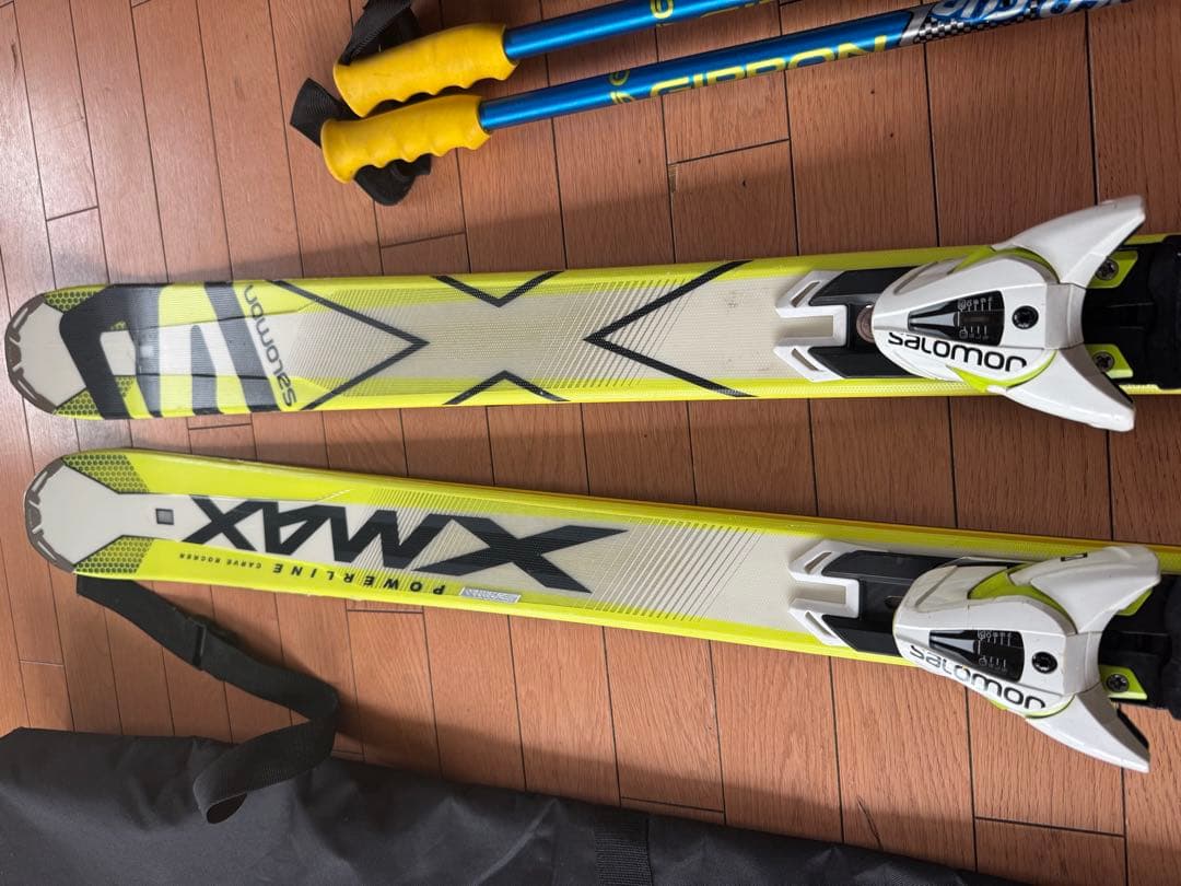 Salomon X-MAX スキー板セット　キャリーバック付き