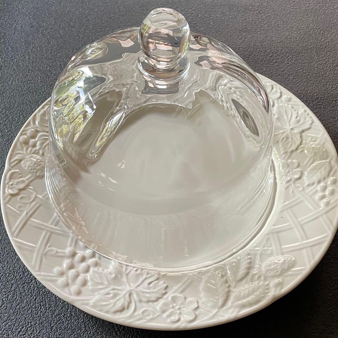 河上智美　ガラス　ケーキドーム