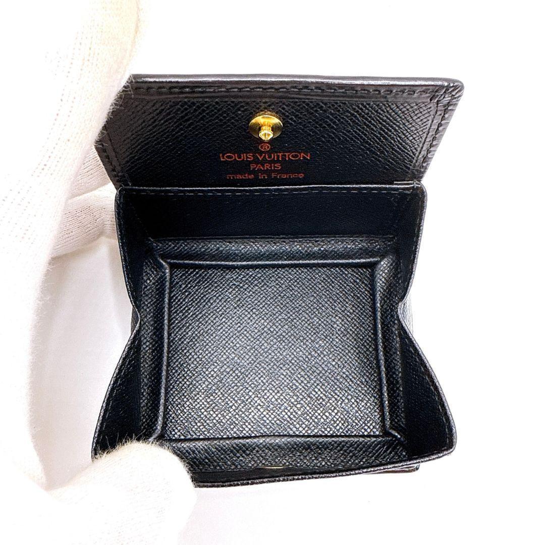 ルイヴィトン M63692 エピ ポルトモネ・ボワット ケース ブラック