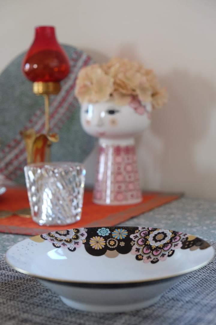 西野美香 プレート 九谷焼 検/田辺京子/早助千晴/ヒズミ峠舎/辻和美/花瓶