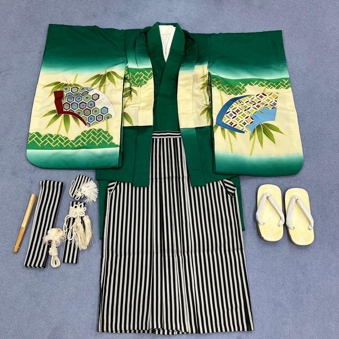 5歳　男の子　七五三　着物・袴　一式セット