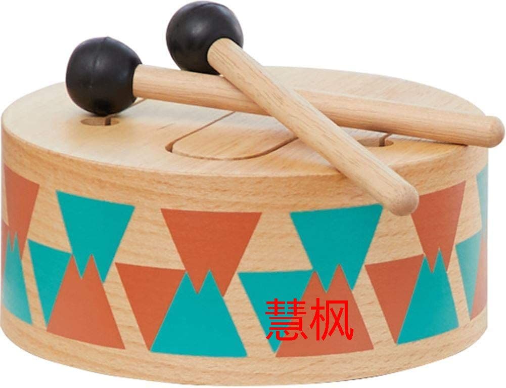 木のおもちゃ 太鼓 ドラム 楽器 打楽器 音楽 出産祝い 音の出るおもちゃ<