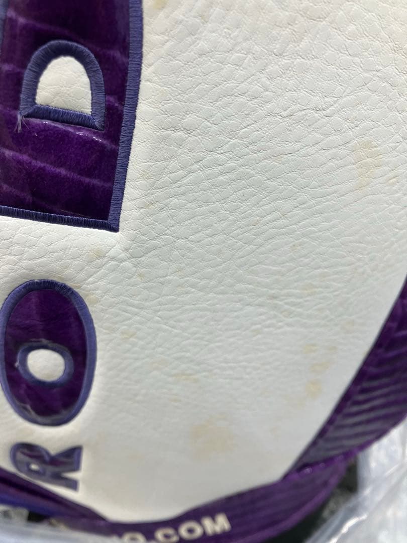 RODDIO ゴルフバッグ・キャディバッグ ホワイト/パープル　034