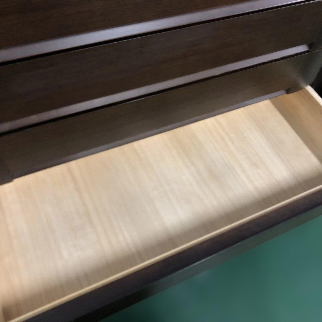 府中家具 チェスト 8段 天然木 タンス ウレタン樹脂塗装