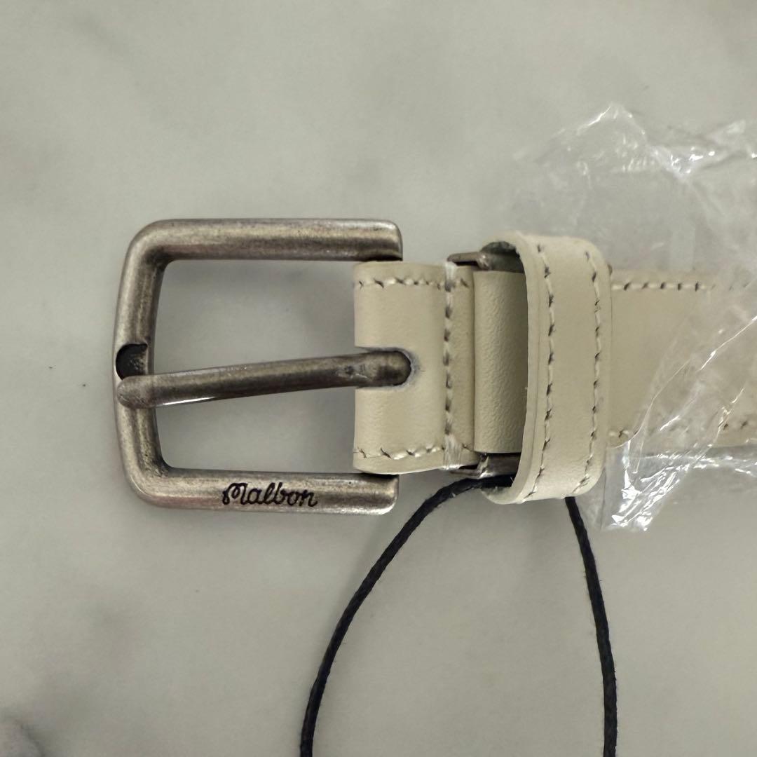 未使用タグ付き Malbon Golf マルボンゴルフ　ストレッチ　ベルト