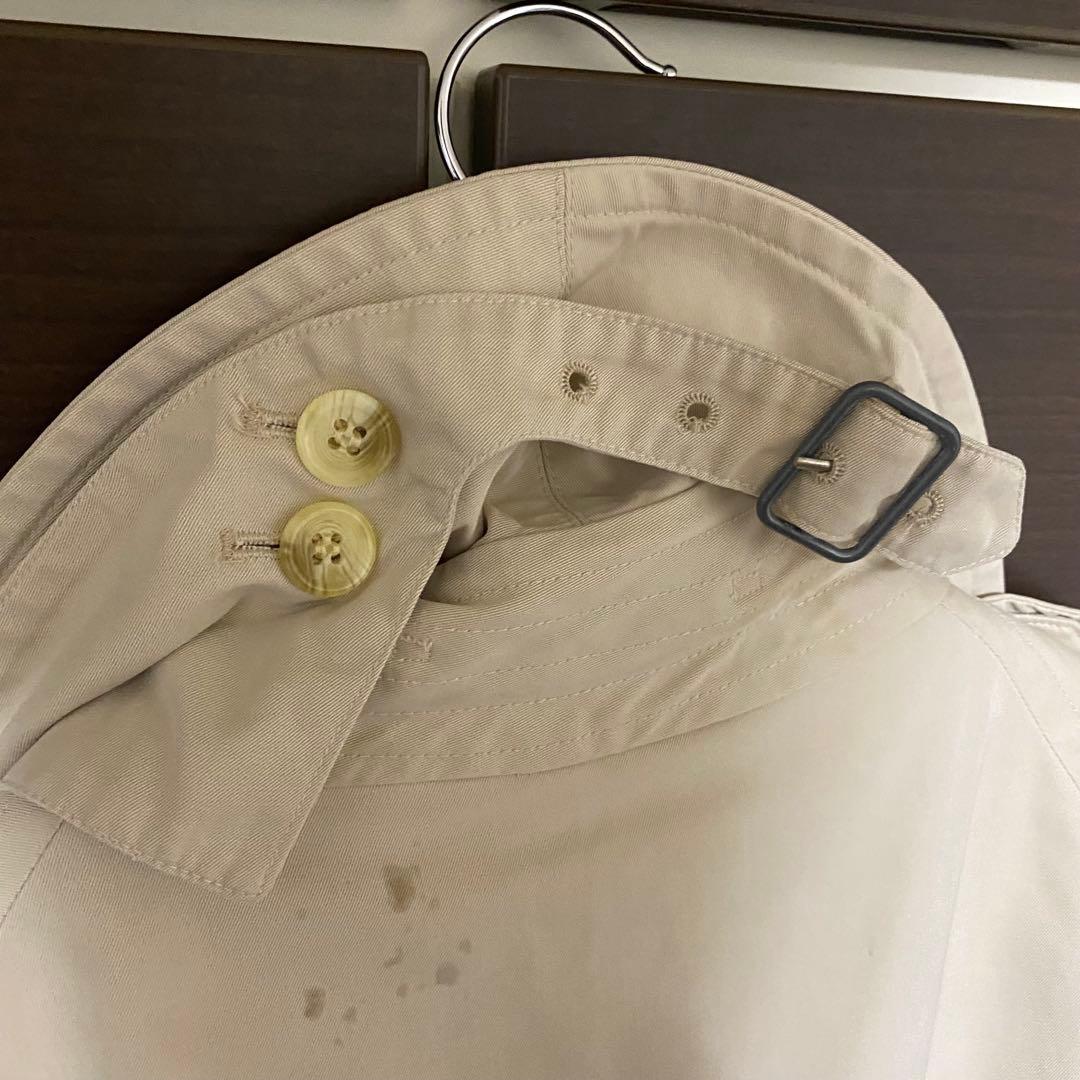 70s 一枚袖 ヴィンテージ バーバリー トレンチコート コットン100