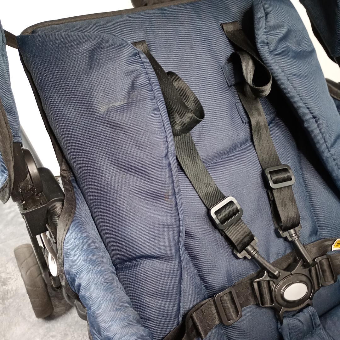 カトージ二人乗りベビーカー/二人でゴー