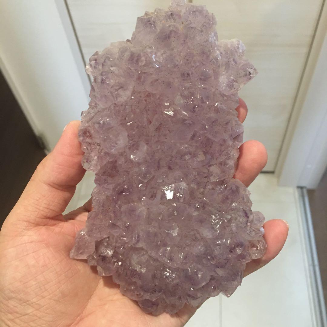 最高品質アメジストドームクラスター台座込み 本物保証 限定1個