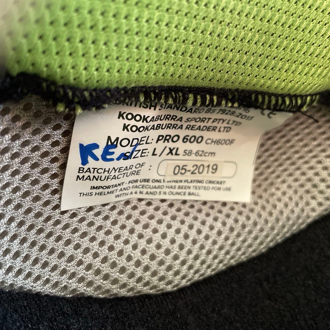 Kookaburra Pro 600 CH600F クリケットヘルメット
