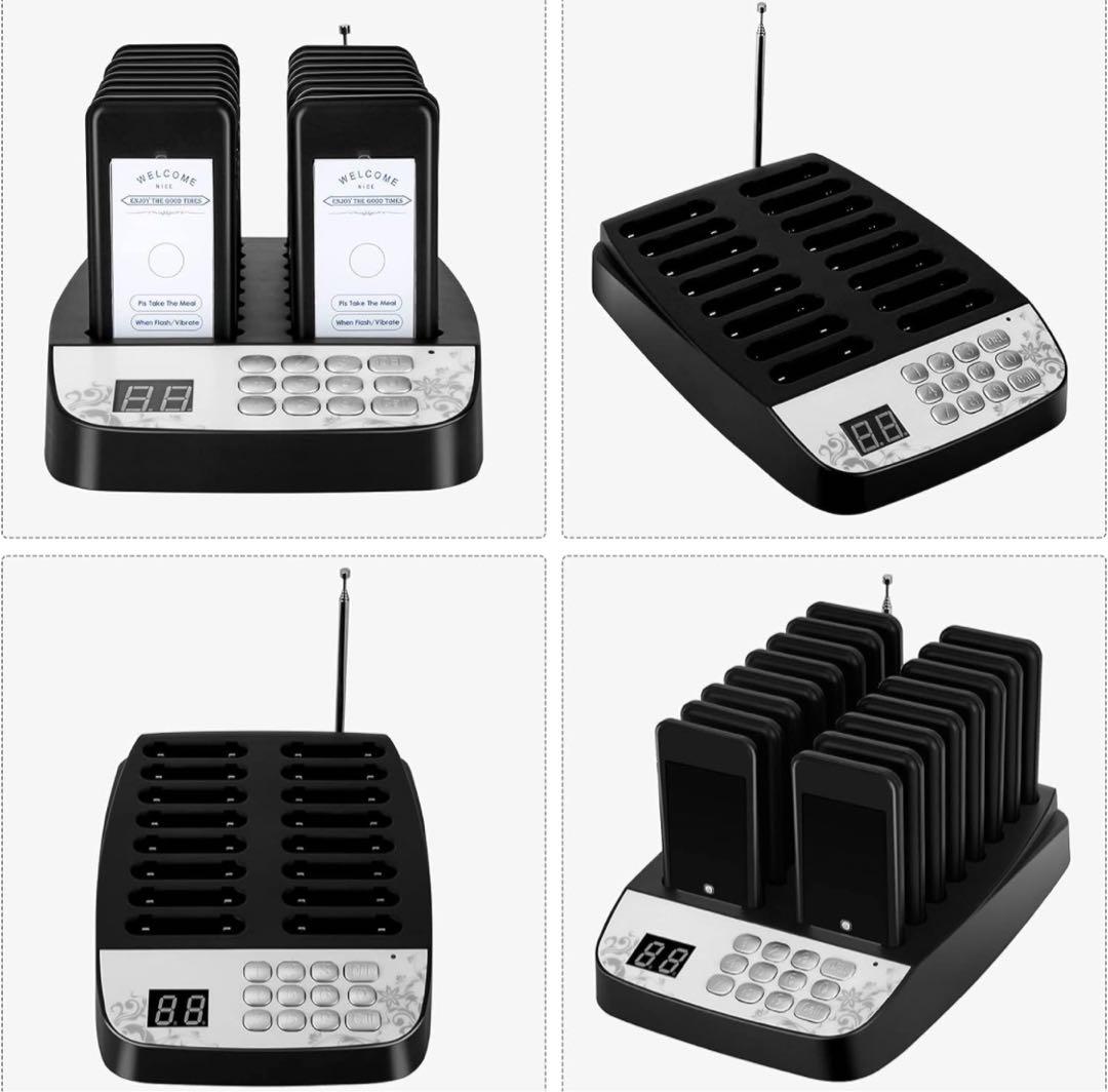 業務用呼び出しベル 受信機（子機）16台セット