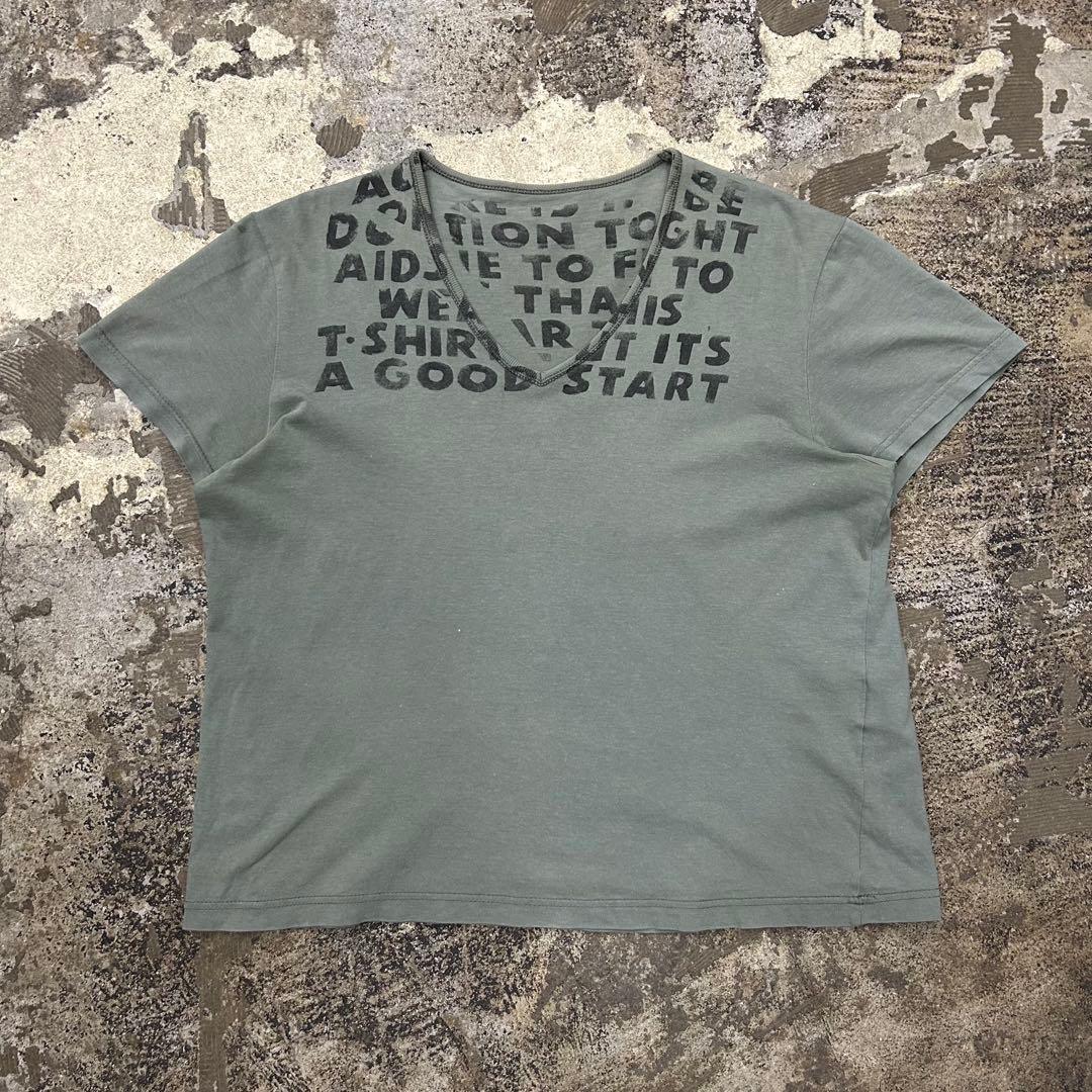 トップス 96AW Maison Martin Margiela AIDS T-Shirt