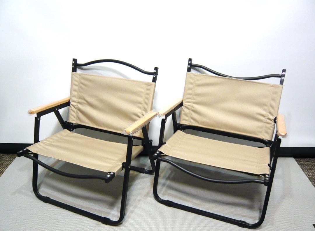 CCC FACTOEY アウトドアチェア　折りたたみチェア 2脚セット