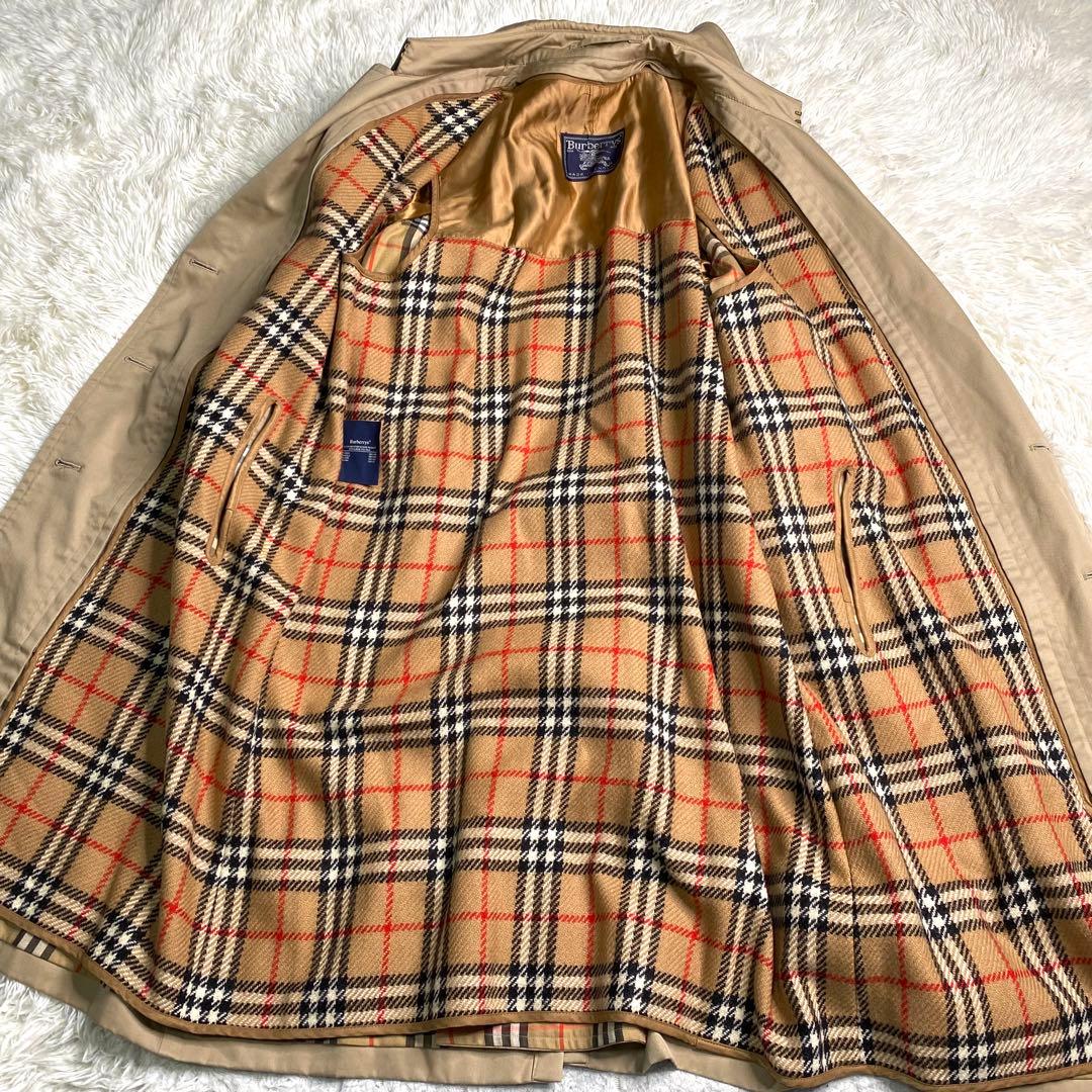 美品✨Burberry トレンチコート ライナー ベルト ノバチェック 英国製