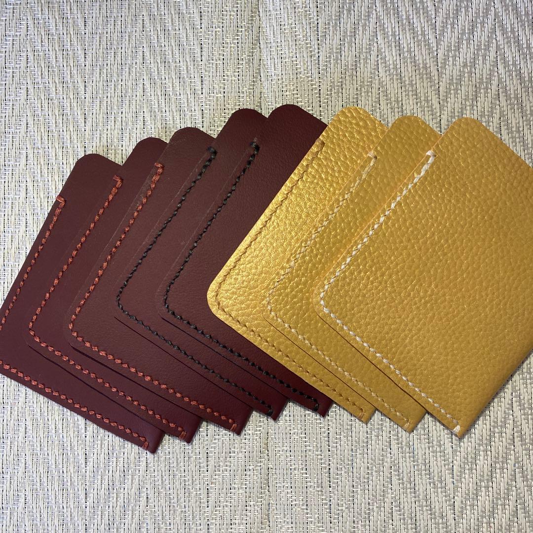 ジャンクFC様 オーダー品 レザーケース 22点