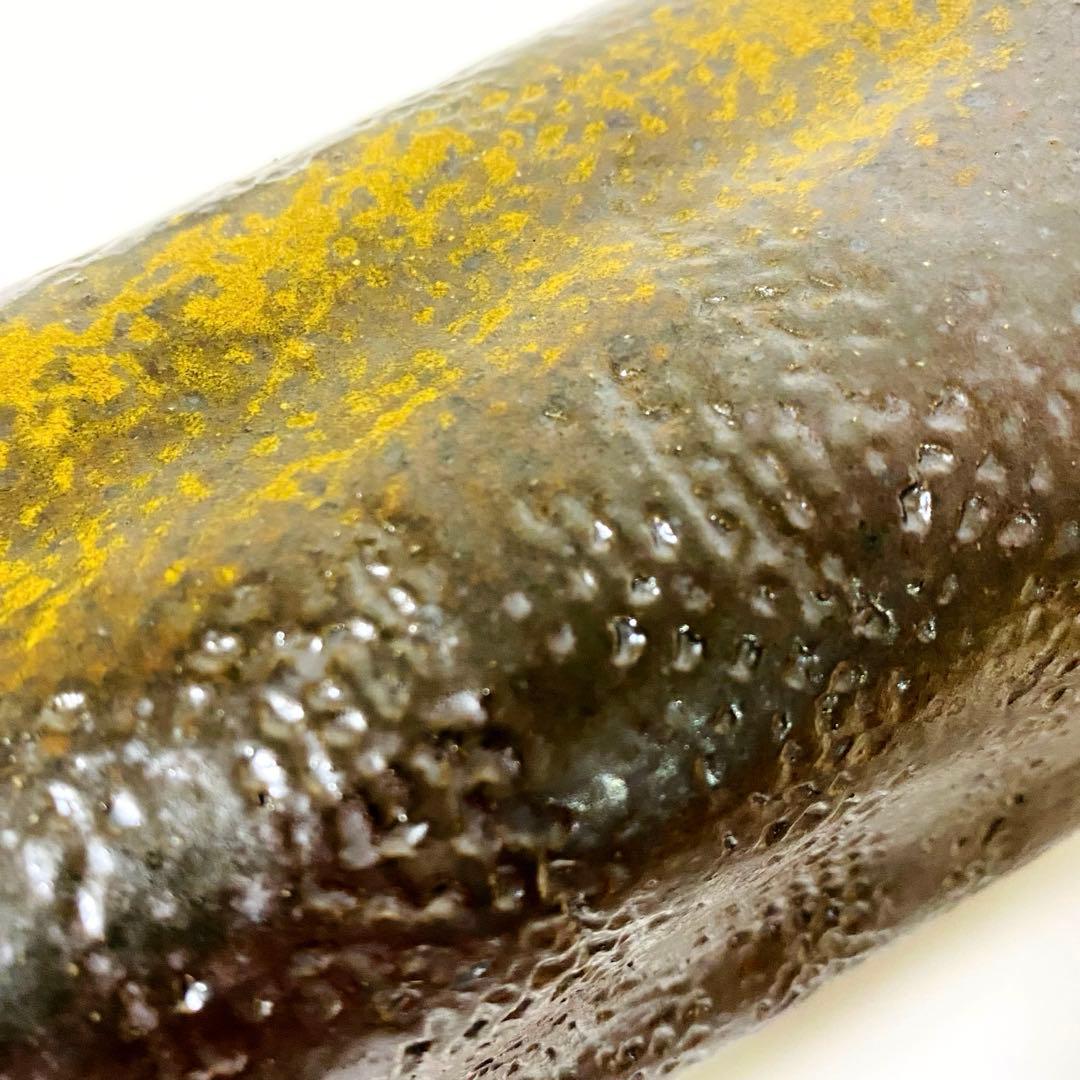 希少 高麗焼締 高麗焼 宋海 陶器 花瓶 フラワーベース 花器 中型 木箱