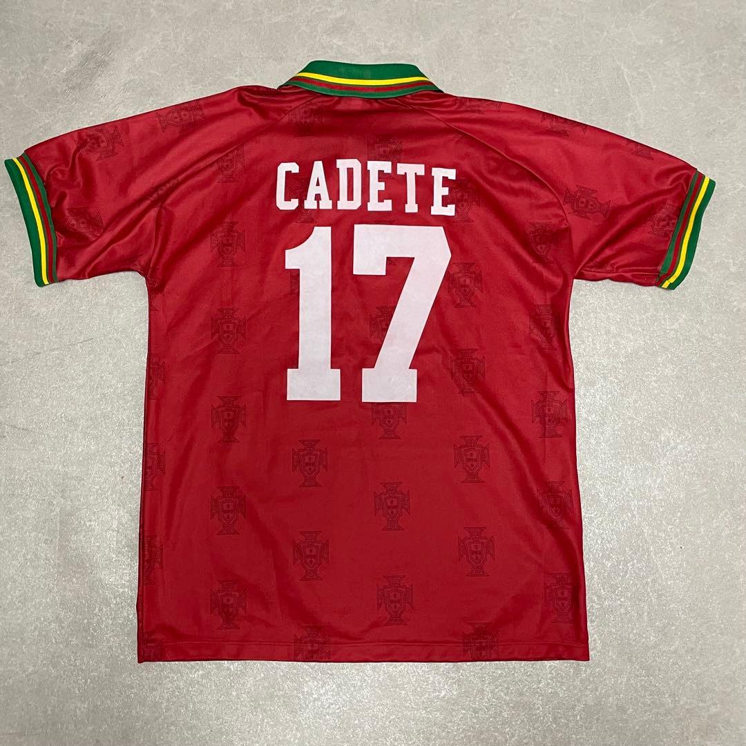 【希少】ポルトガル代表ユニフォーム No.17 CADETE サイズ L