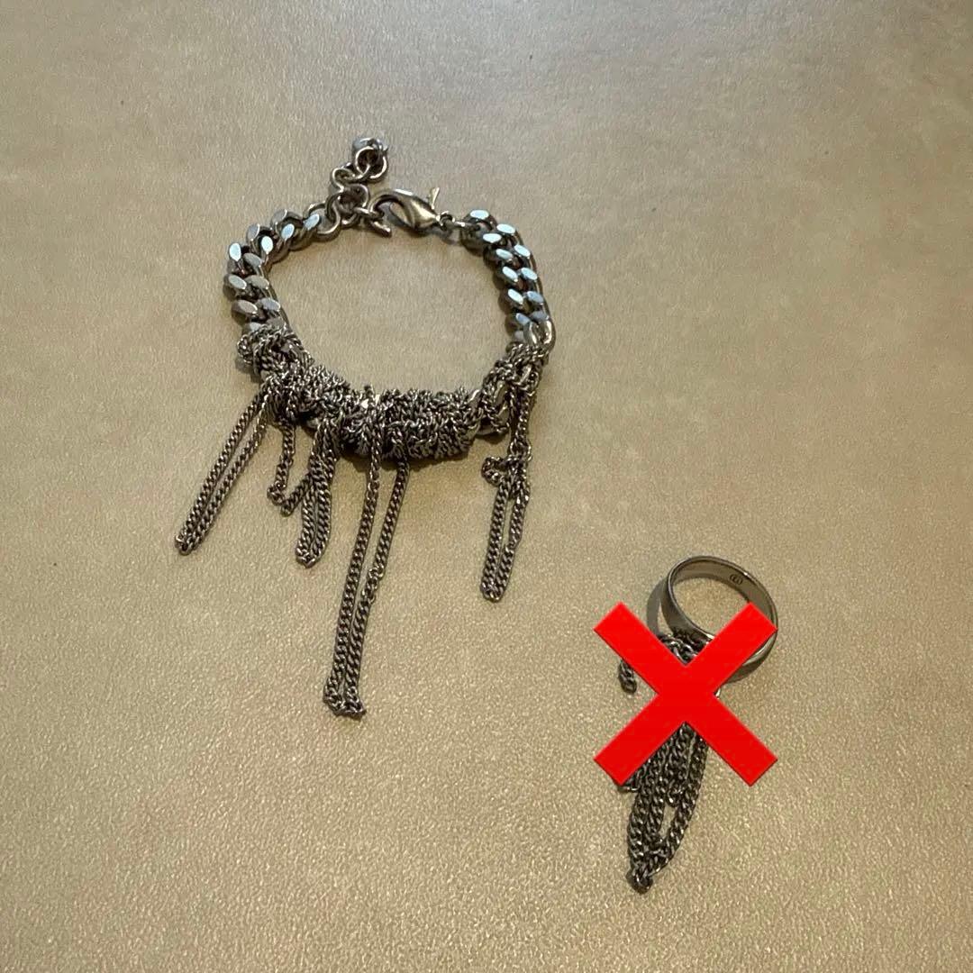 MM6 MAISON MARGIELA チェーンブレスレット