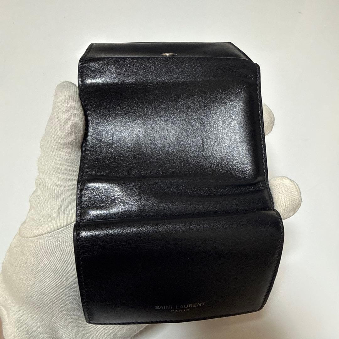 SAINT LAURENT サンローラン 三つ折り財布 タイニーウォレット