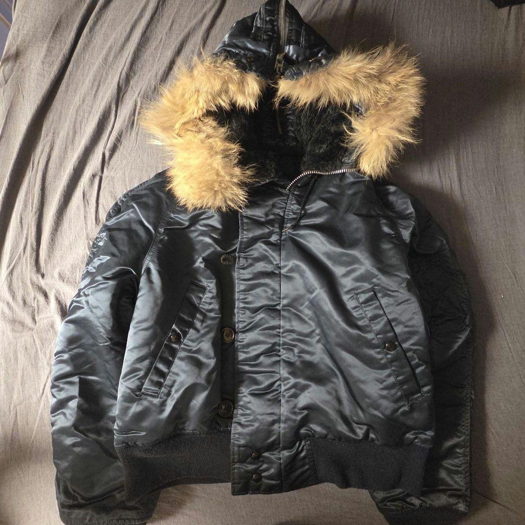 90s CORINTH usa製　n-2b フライトジャケット　Lサイズ