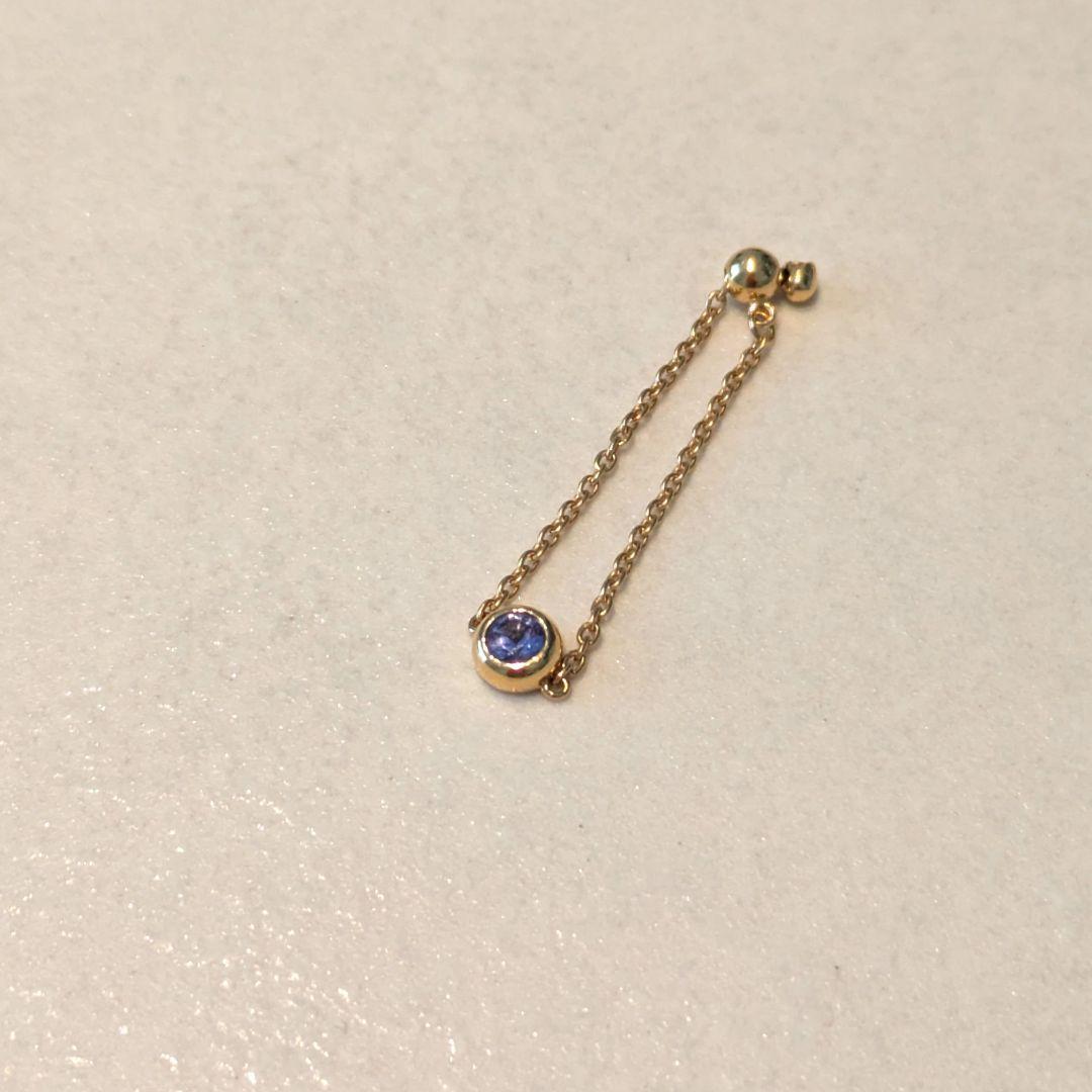 オレフィーチェ K18 タンザナイト チェーンリング