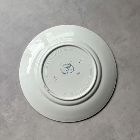 Creil et Montereau ディナープレート COUNTRY