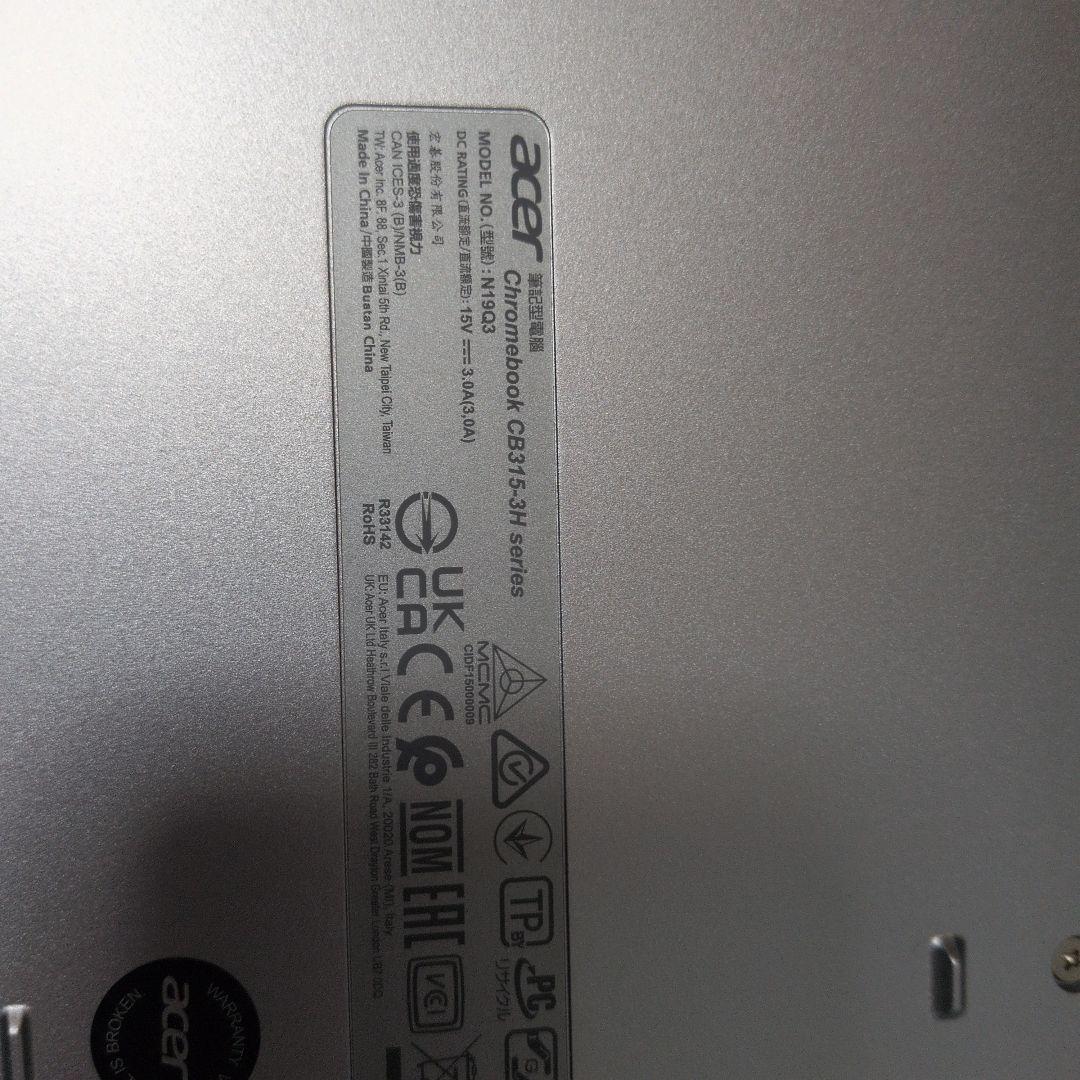 Chromebook本体 acer Chromebook CB315