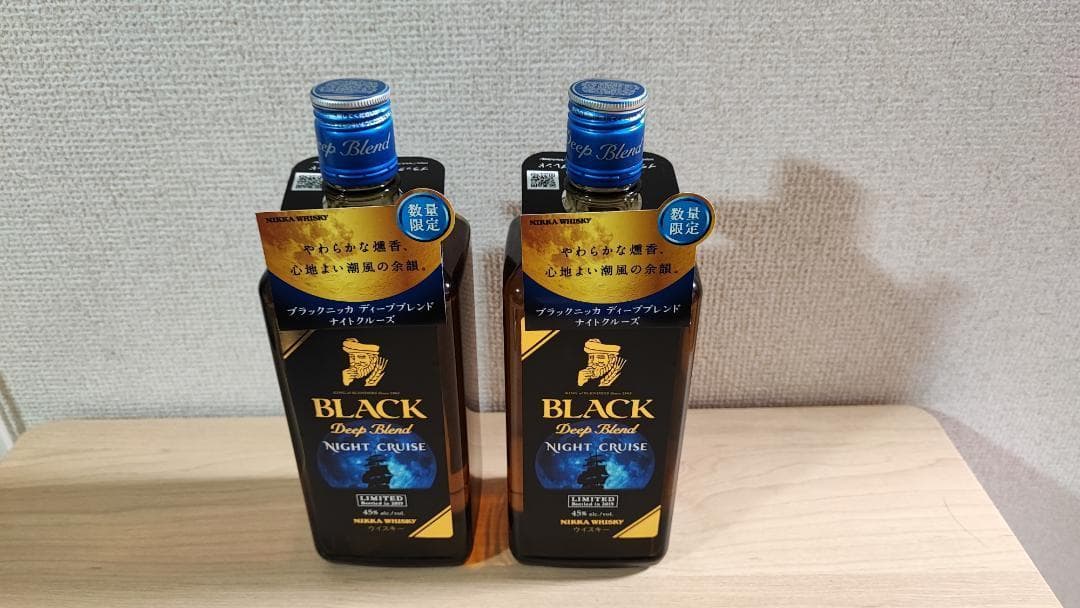 ブラックニッカ　ディープブレント　ナイトクルーズ　2本セット