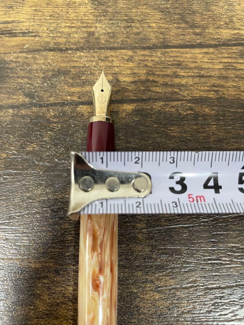 試筆のみ　旧ニブ　マツヤ万年筆病院オリジナル　セーラー　万年筆　JIS刻印