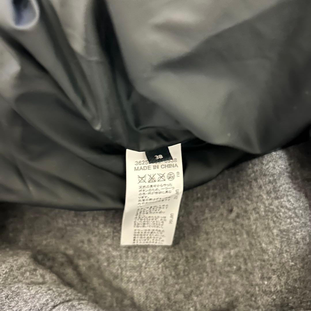 ユナイテッドアローズ　ダウンロングコート　ダッフルコート　ウール　グレー　38