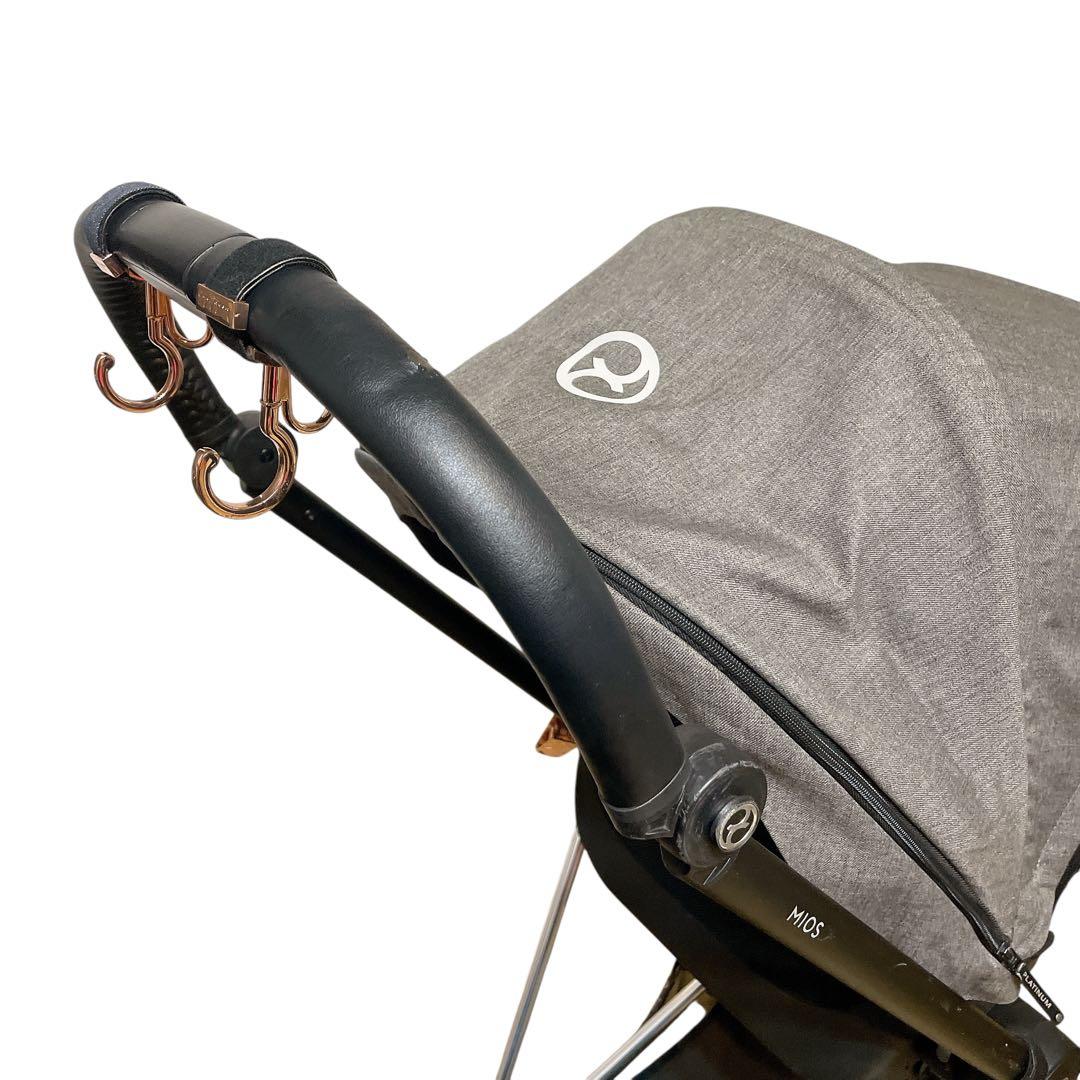 サイベックス　ミオス　クローム　グレー　おまけフック　cybex mios