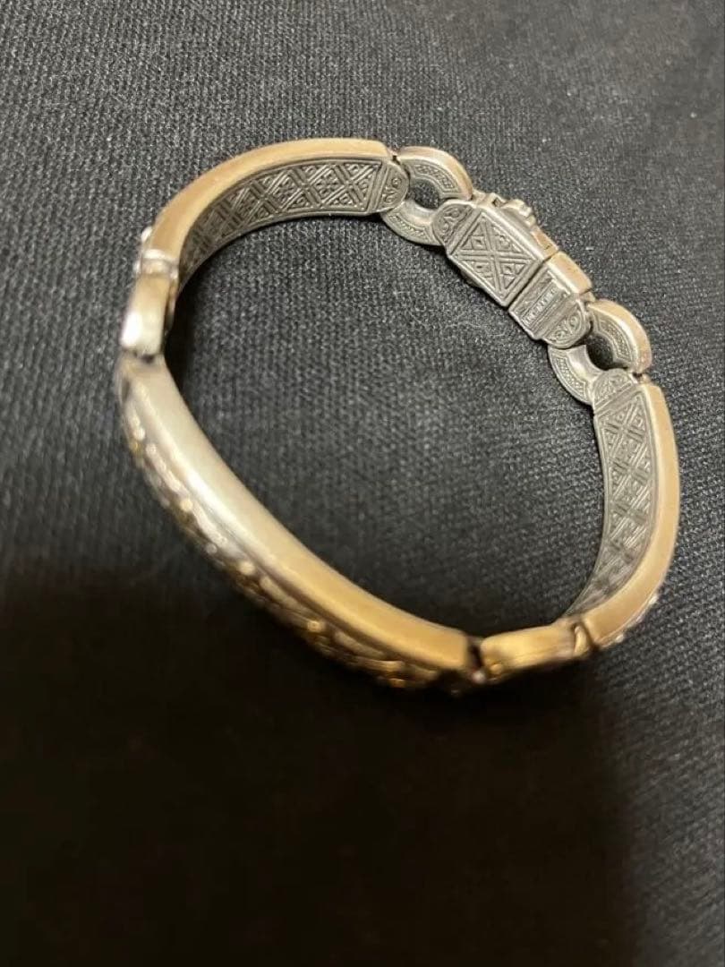 コンスタンティーノ konstantino シルバー18kゴールドブレスレット