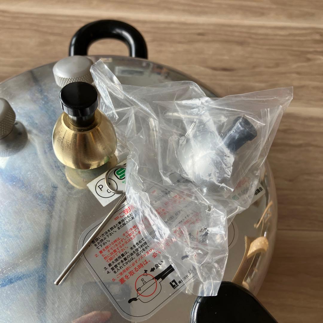 ヘイワ　圧力鍋 カムカム鍋セット　取扱説明書付き　鋳物屋　玄米圧力鍋