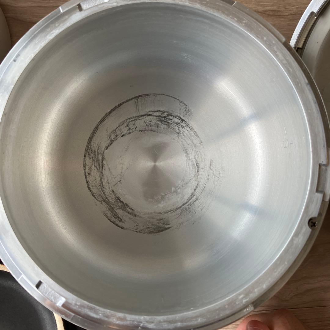 ヘイワ　圧力鍋 カムカム鍋セット　取扱説明書付き　鋳物屋　玄米圧力鍋