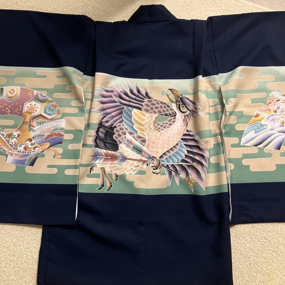 七五三　５歳　男の子　セット　袴　着物