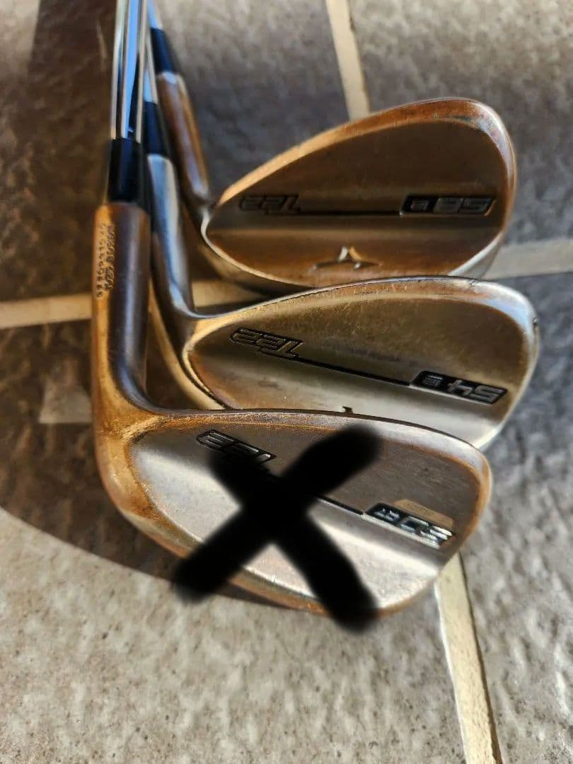 ミズノ　t22 ウェッジ　50 54 58 3本セット ウェッジ